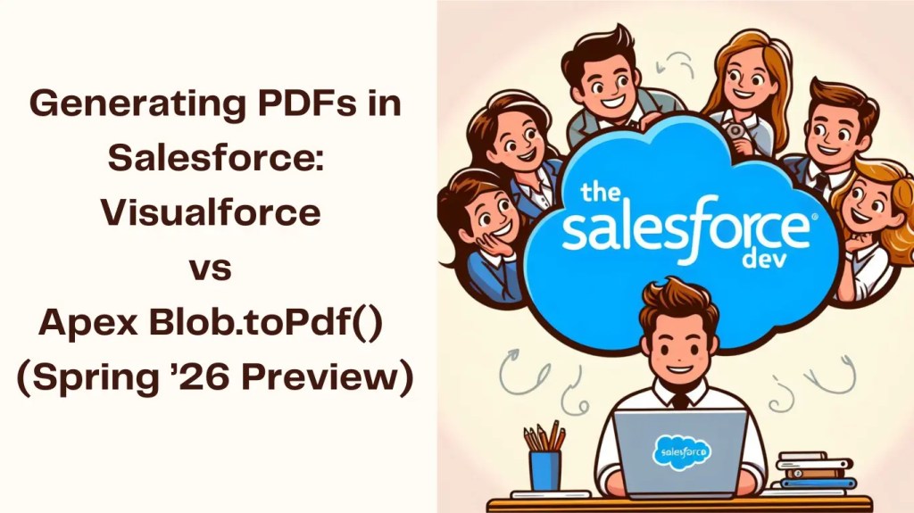 Generating PDFs in Salesforce Visualforce vs New Apex Blob.toPdf() (Spring ’26 Preview)